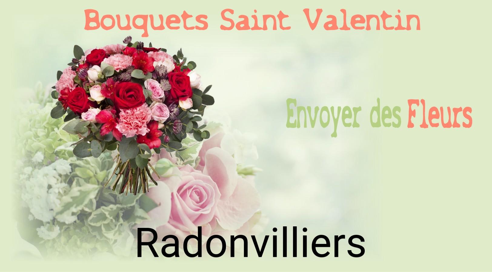 Roses de Saint-Valentin livrées à Radonvilliers